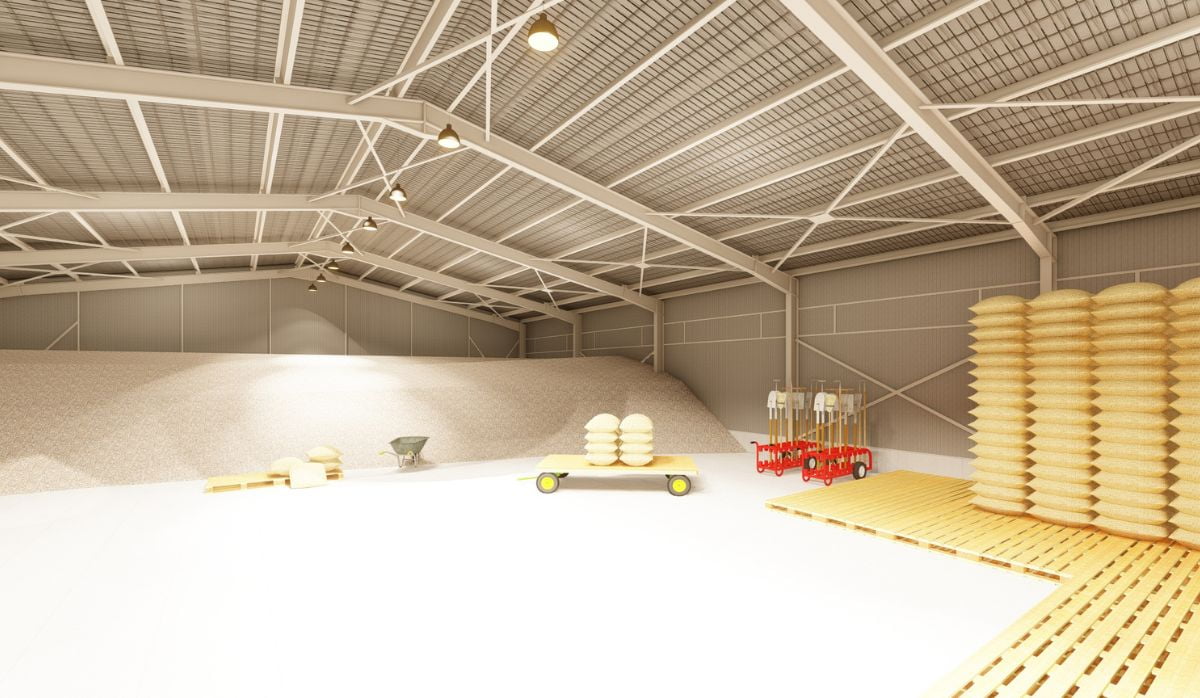 constructie hala agricola – exemplu 2 – alphasteel.ro