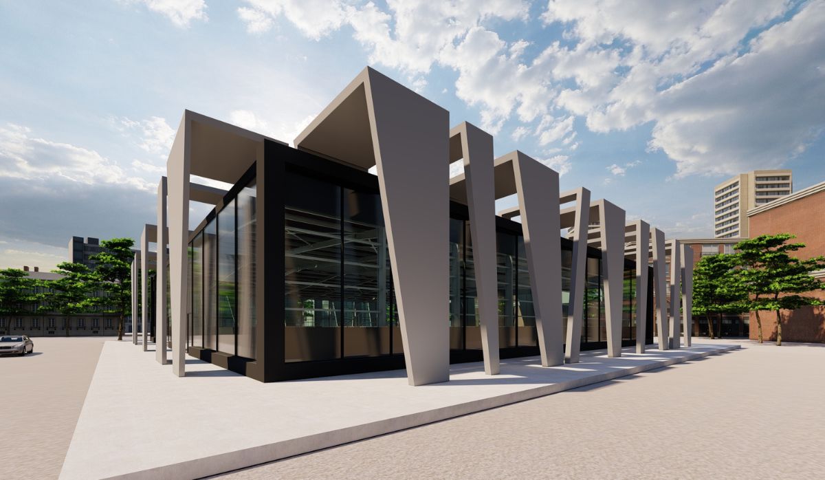 constructie sala sport – exemplu 1 – alphasteel.ro