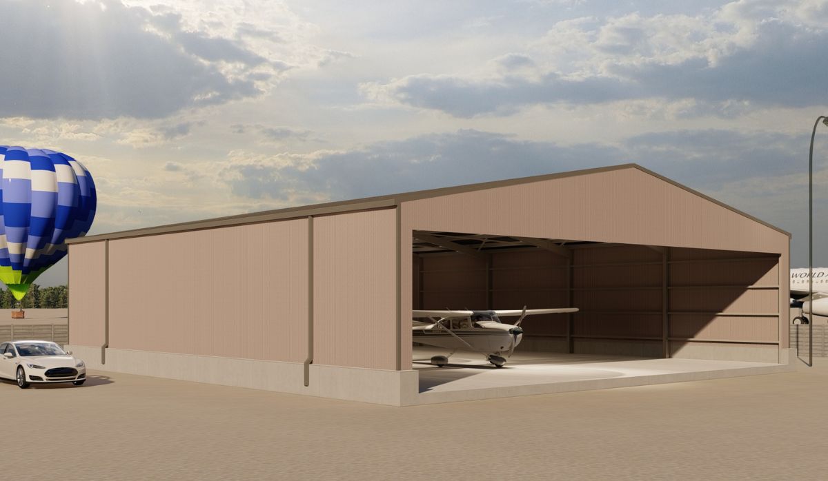 constructie hangar – exemplu 1 – alphasteel.ro